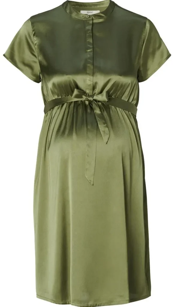 Noppies Jurken | Jurken<Jurk Met Voedingsfunctie - Olive Green