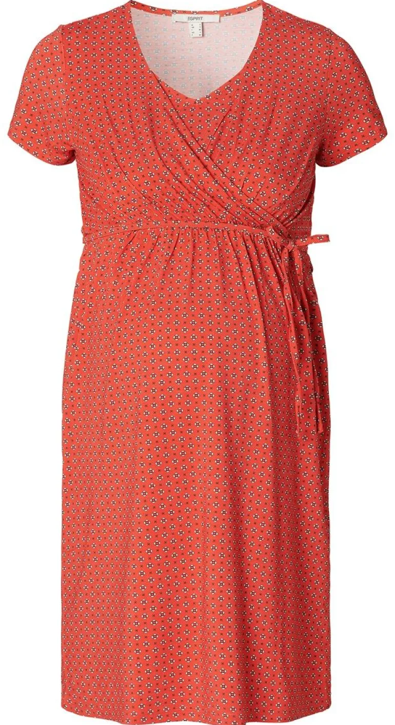 jurk_met_voedingsfunctie__2-50.webp Noppies Jurken | Jurken<Jurk Met Voedingsfunctie - Flame Red