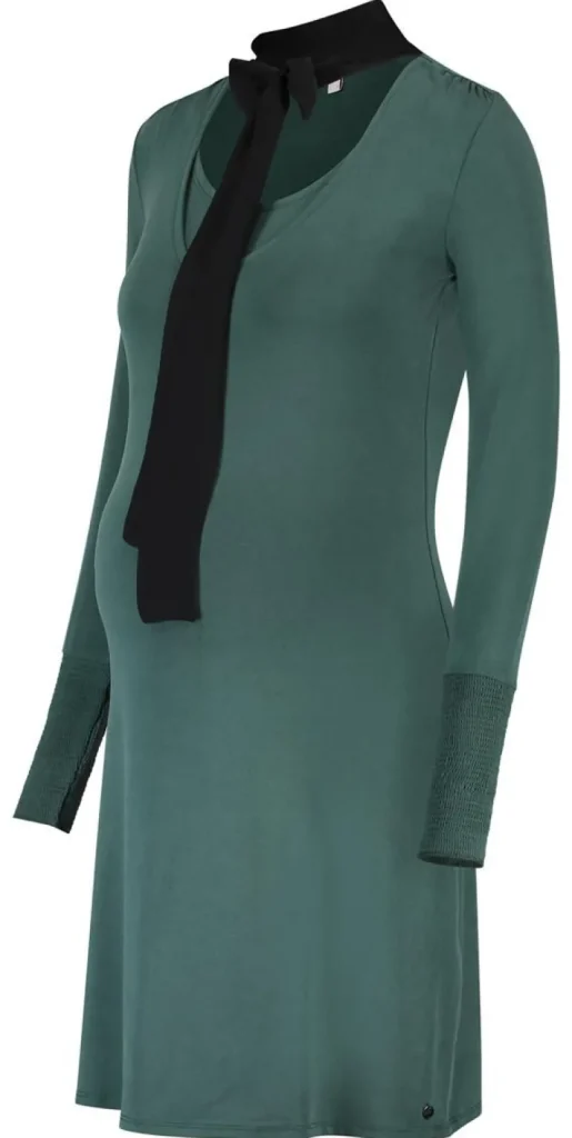 Noppies Jurken | Jurken<Jurk Met Voedingsfunctie - Dark Teal Green