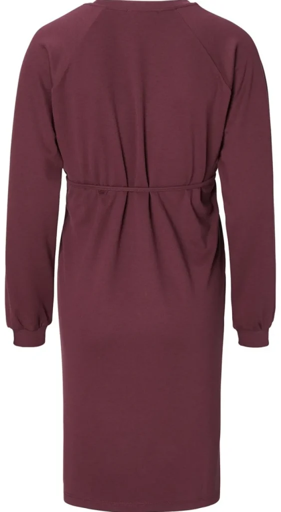 Noppies Jurken | Jurken<Jurk Met Voedingsfunctie - Plum Brown
