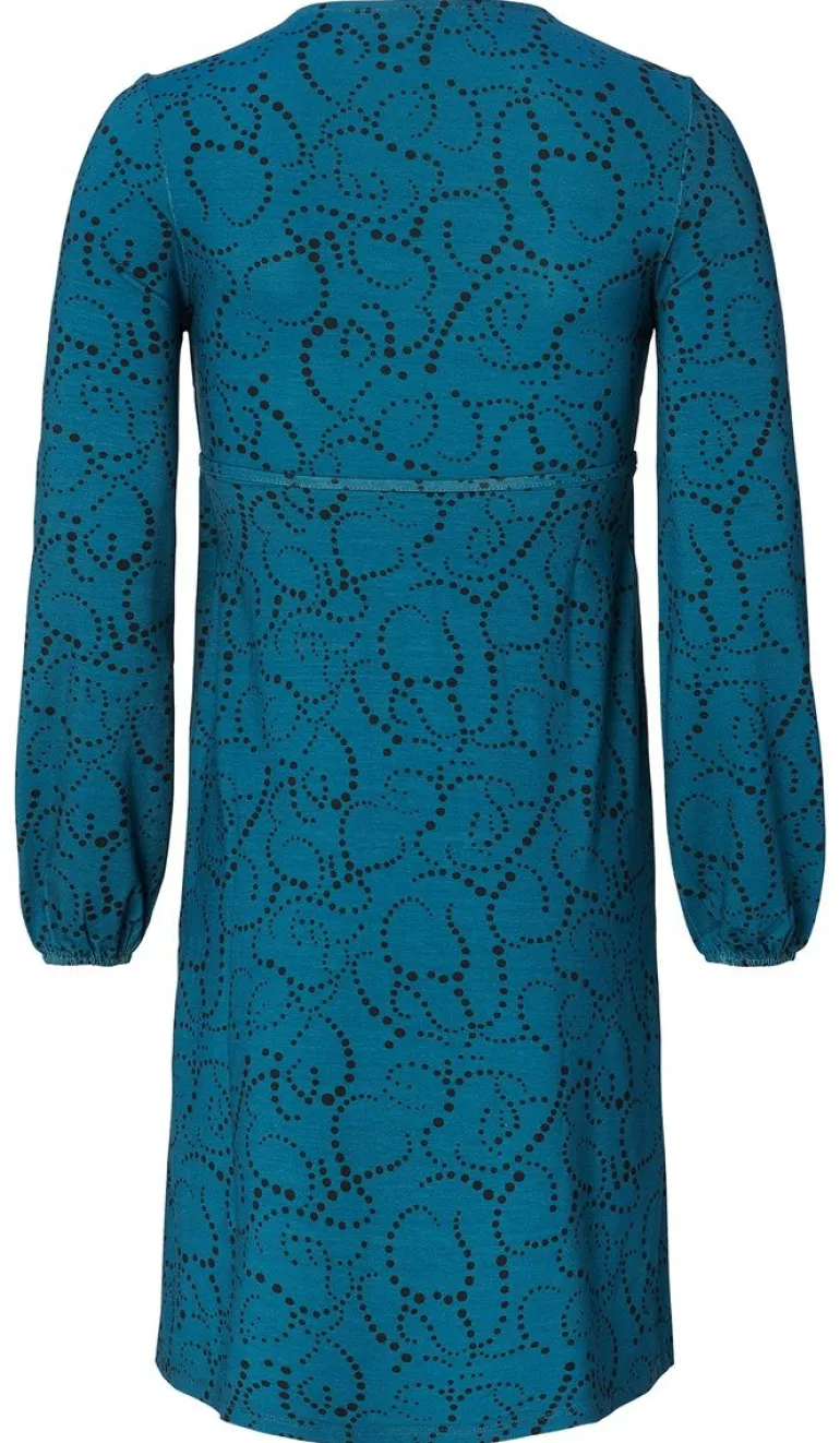 jurk_met_voedingsfunctie__3-141.webp Noppies Jurken | Jurken<Jurk Met Voedingsfunctie - Blue Coral