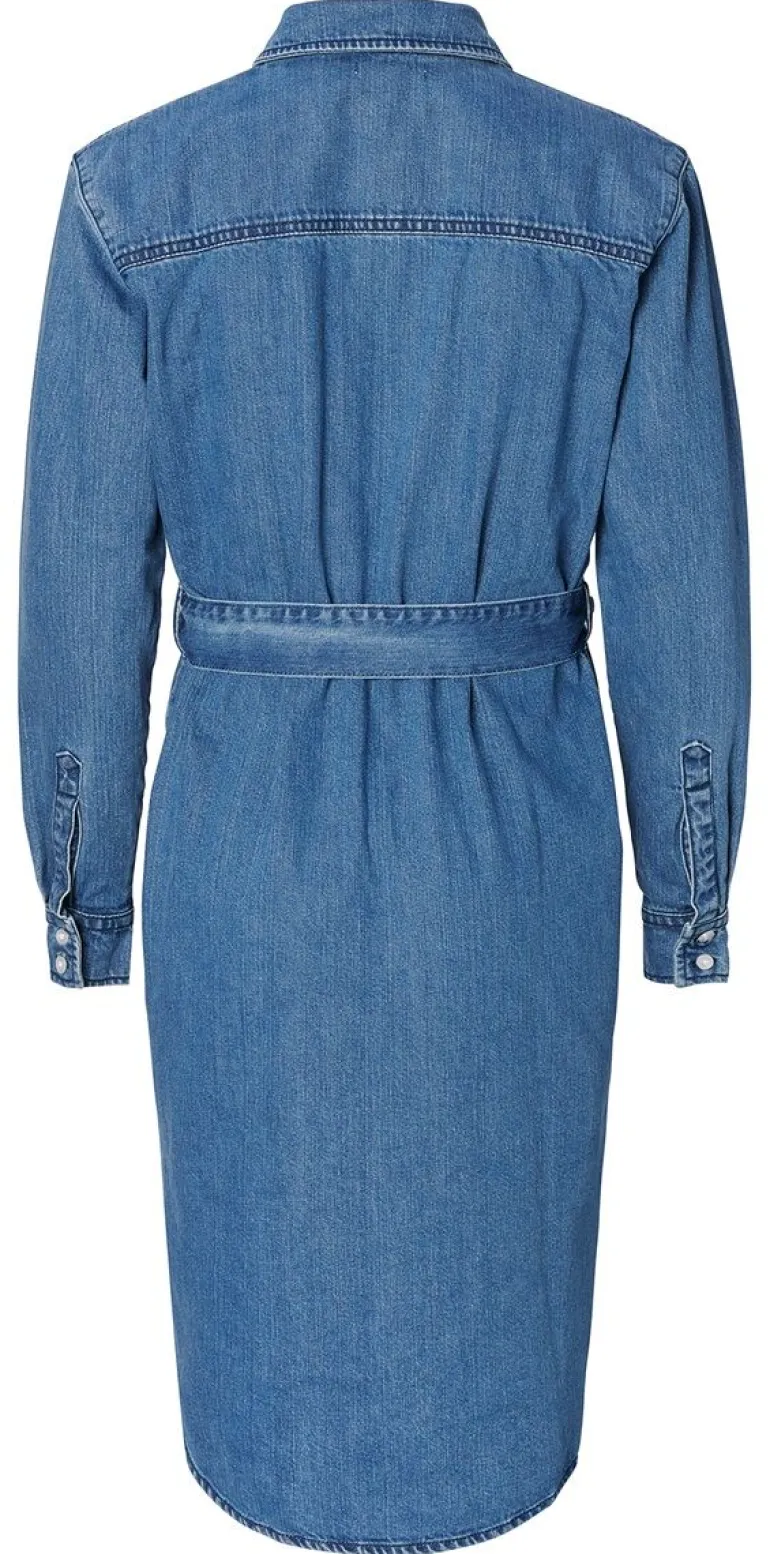 jurk_met_voedingsfunctie__3-149.webp Noppies Jurken | Jurken<Jurk Met Voedingsfunctie Athens - Medium Blue Wash