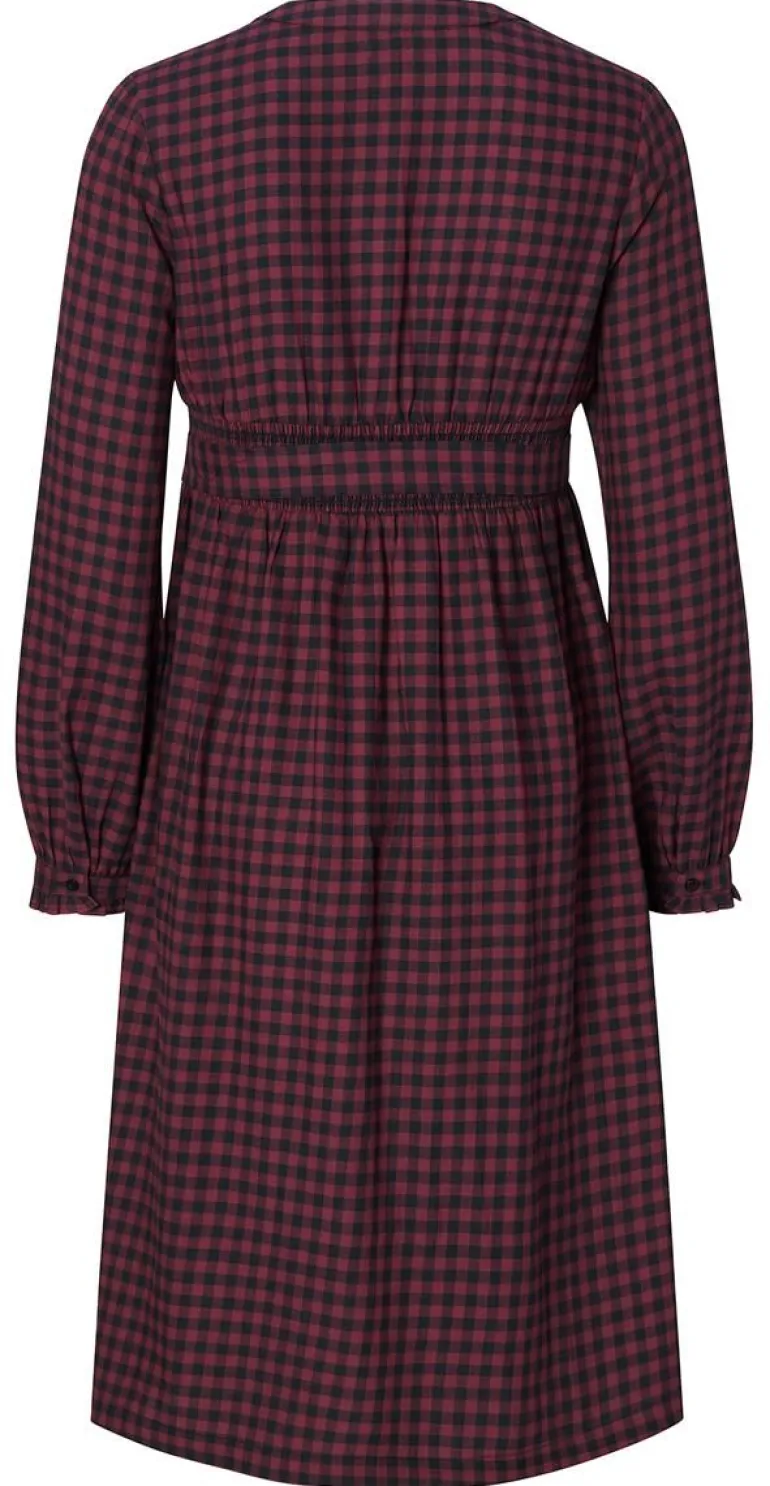 jurk_met_voedingsfunctie__3-30.webp Noppies Jurken | Jurken<Jurk Met Voedingsfunctie - Plum red
