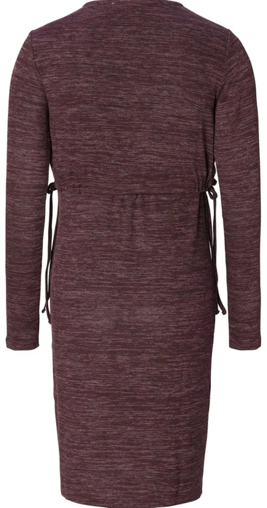 Noppies Jurken | Jurken<Jurk Met Voedingsfunctie - Plum Brown