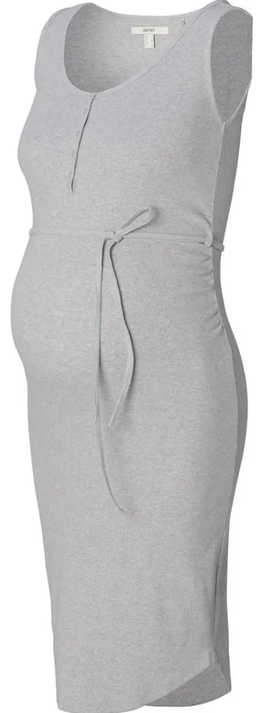 Noppies Jurken | Jurken<Jurk Met Voedingsfunctie - Light Grey melange
