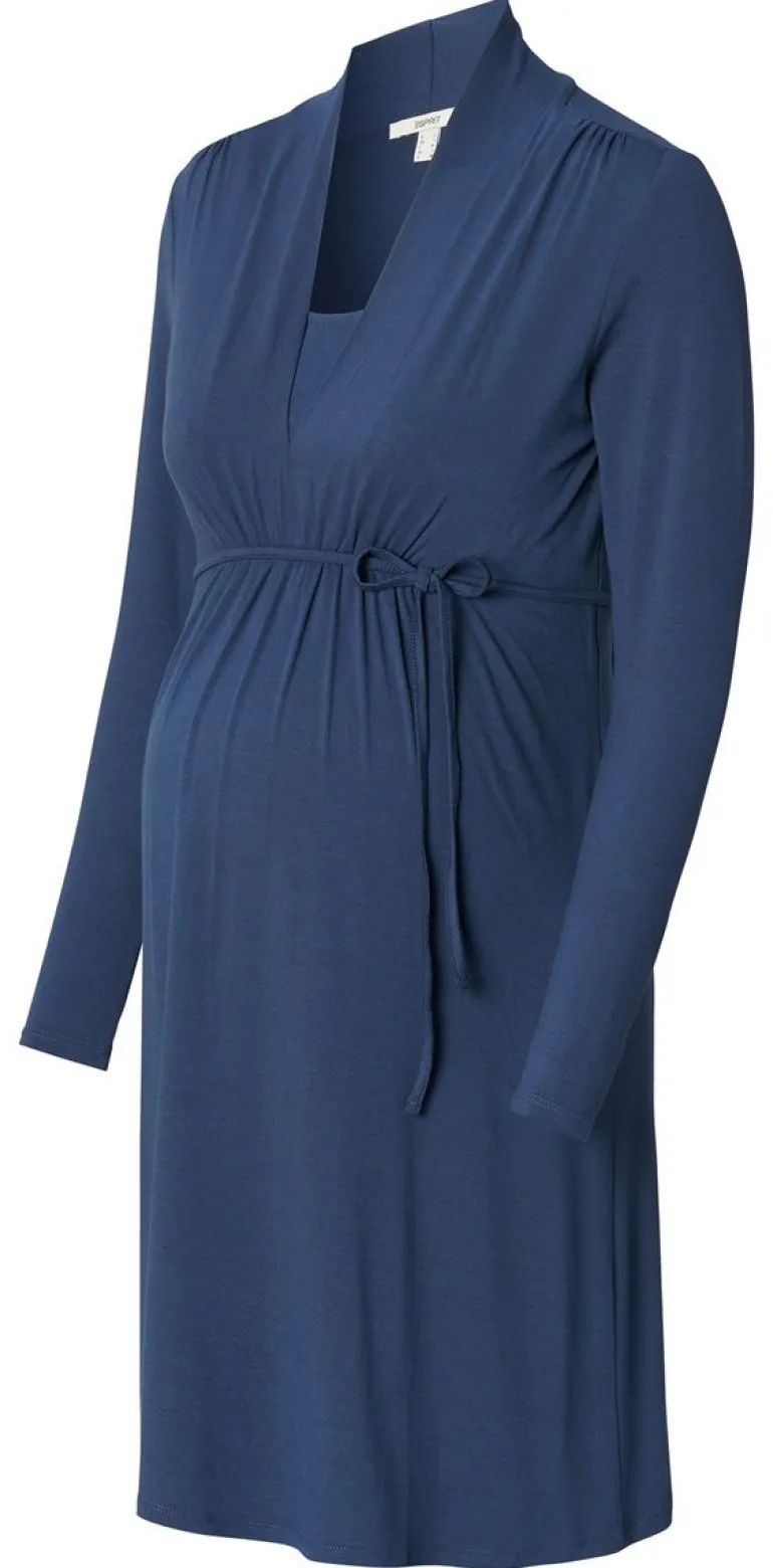 jurk_met_voedingsfunctie__4-3.webp Noppies Jurken | Jurken<Jurk Met Voedingsfunctie - Dark Blue