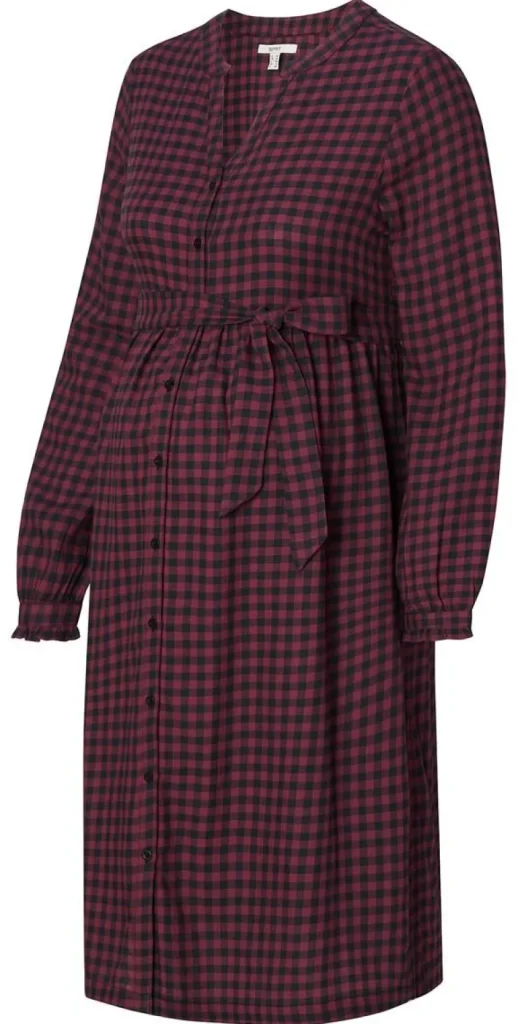 Noppies Jurken | Jurken<Jurk Met Voedingsfunctie - Plum red