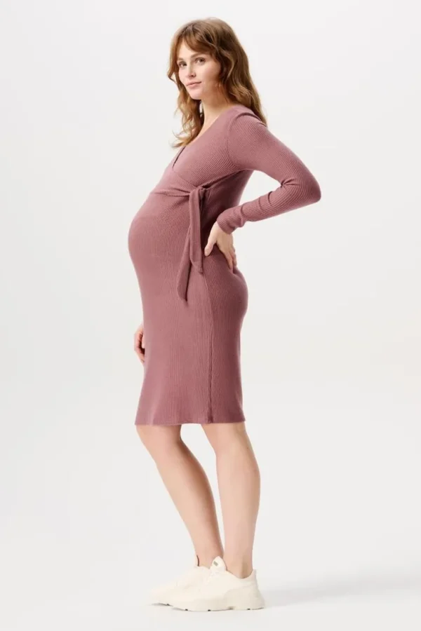 Noppies Jurken | Jurken<Jurk Met Voedingsfunctie Asa Ultra Soft Nursing Dress - Rose Taupe