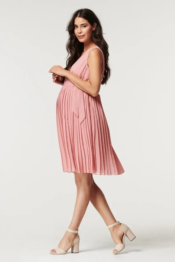 Noppies Jurken | Jurken<Jurk Met Voedingsfunctie - Blush