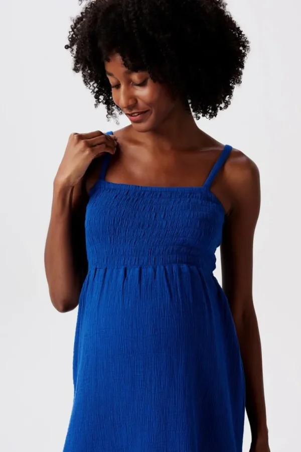 Noppies Jurken | Jurken<Jurk Met Voedingsfunctie - Electric Blue