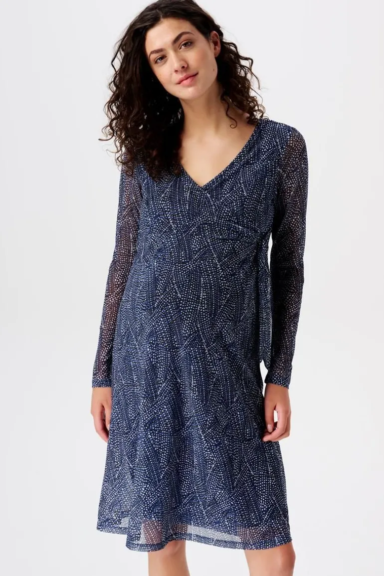 jurk_met_voedingsfunctie__5-23.webp Noppies Jurken | Jurken<Jurk Met Voedingsfunctie - Dark Blue