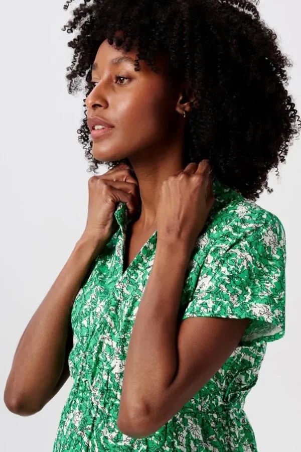 Noppies Jurken | Jurken<Jurk Met Voedingsfunctie - Bright green