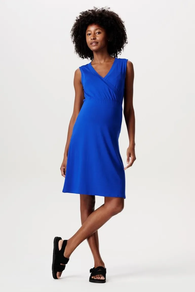 jurk_met_voedingsfunctie__6-163.webp Noppies Jurken | Jurken<Jurk Met Voedingsfunctie - Electric Blue