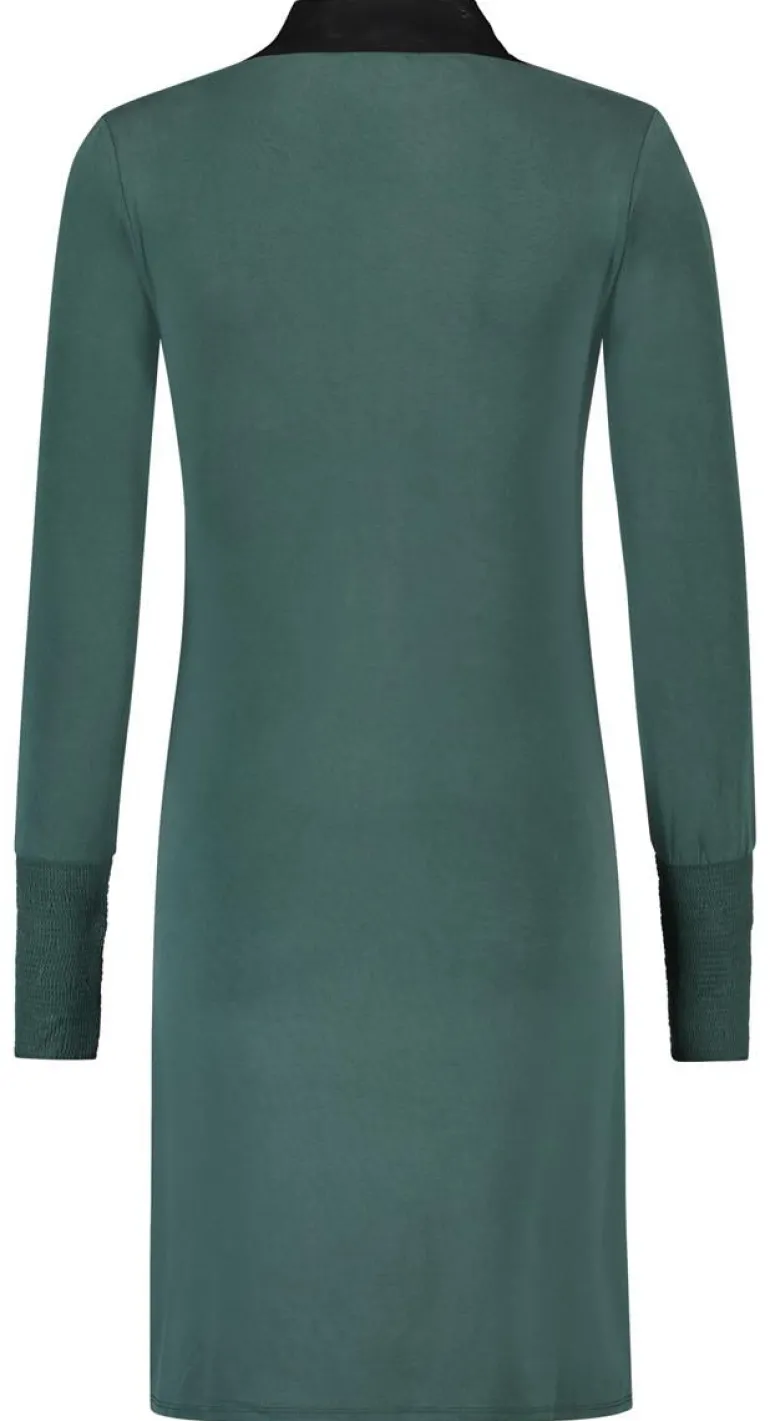 jurk_met_voedingsfunctie__6-76.webp Noppies Jurken | Jurken<Jurk Met Voedingsfunctie - Dark Teal Green