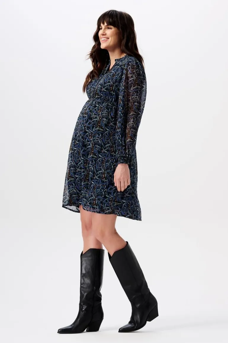 jurk_met_voedingsfunctie__6-84.webp Noppies Jurken | Jurken<Jurk Met Voedingsfunctie Foshan - Black Olive