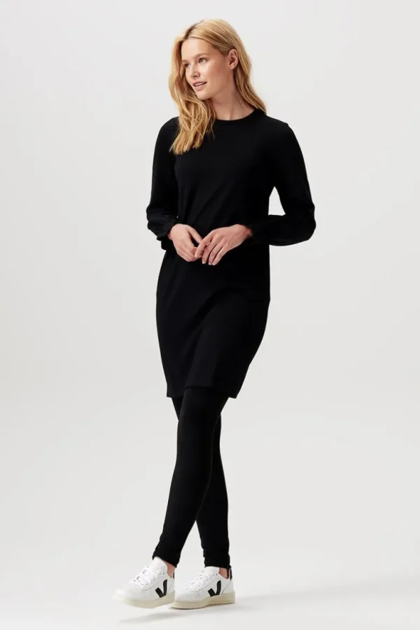 Noppies Jurken | Jurken<Jurk Met Voedingsfunctie Pinole - Black