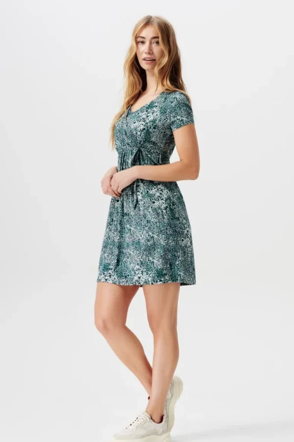 Noppies Jurken | Jurken<Jurk Met Voedingsfunctie - Pastel Blue