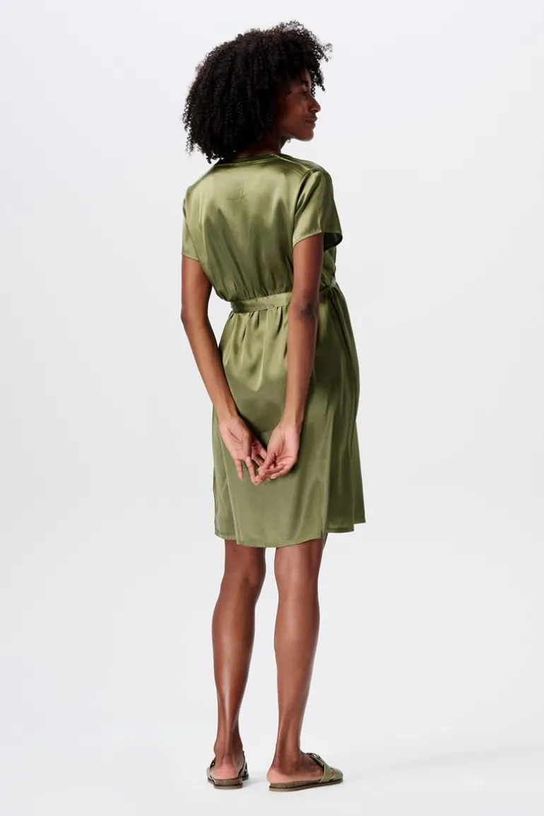 jurk_met_voedingsfunctie__7-156.webp Noppies Jurken | Jurken<Jurk Met Voedingsfunctie - Olive Green
