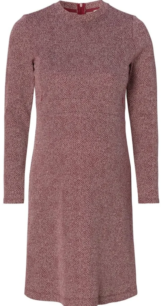 Noppies Jurken | Jurken<Jurk Met Voedingsfunctie - Plum red