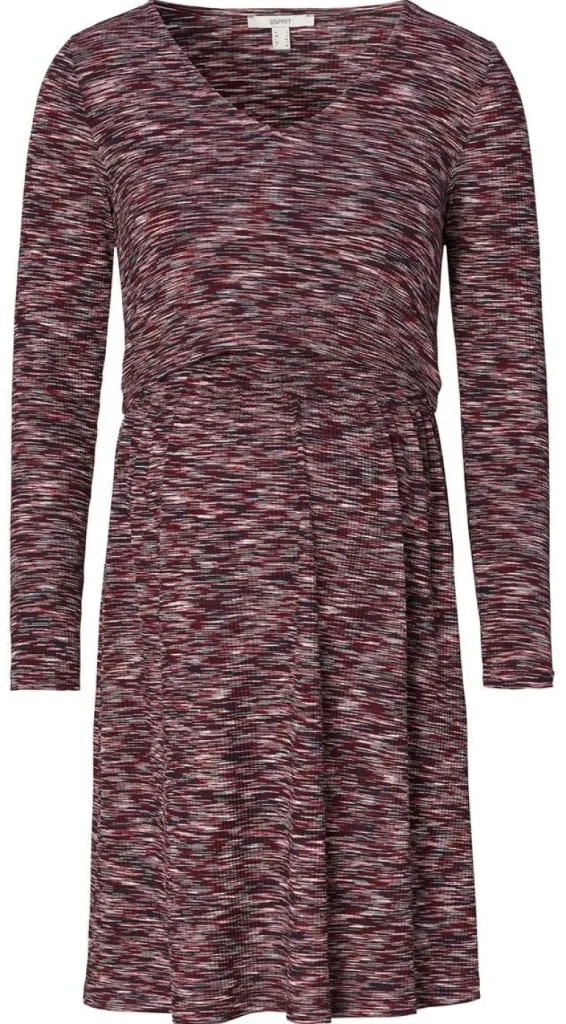 Noppies Jurken | Jurken<Jurk Met Voedingsfunctie - Plum red