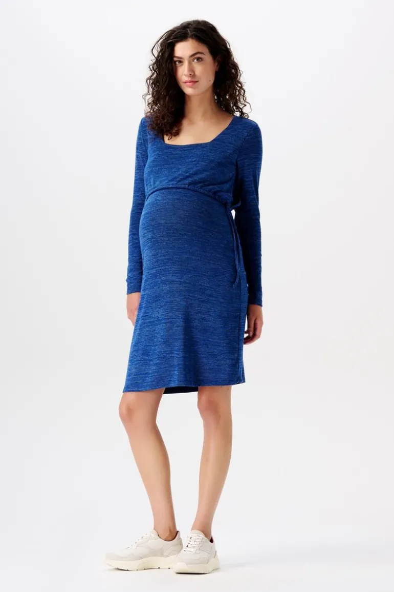 jurk_met_voedingsfunctie__7-18.webp Noppies Jurken | Jurken<Jurk Met Voedingsfunctie - Royal Blue