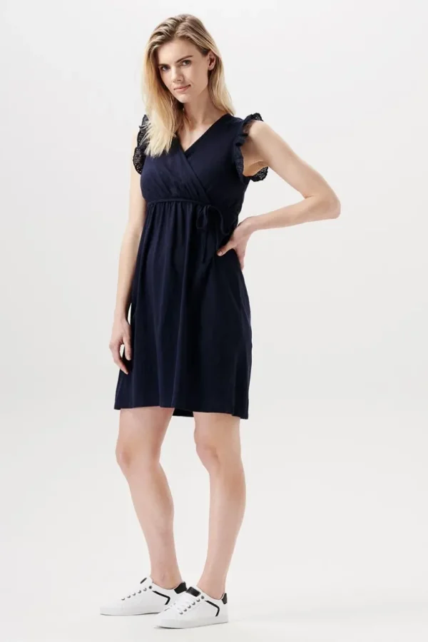 Noppies Jurken | Jurken<Jurk Met Voedingsfunctie - Night Sky Blue
