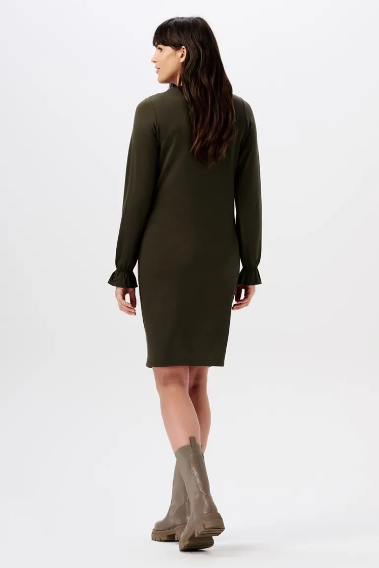 jurk_met_voedingsfunctie__8-106.webp Noppies Jurken | Jurken<Jurk Met Voedingsfunctie Frederikstad - Black Olive