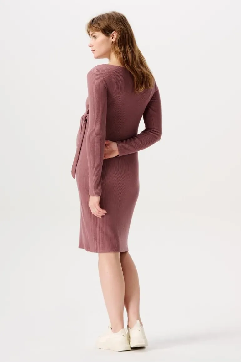 jurk_met_voedingsfunctie__8-120.webp Noppies Jurken | Jurken<Jurk Met Voedingsfunctie Asa Ultra Soft Nursing Dress - Rose Taupe