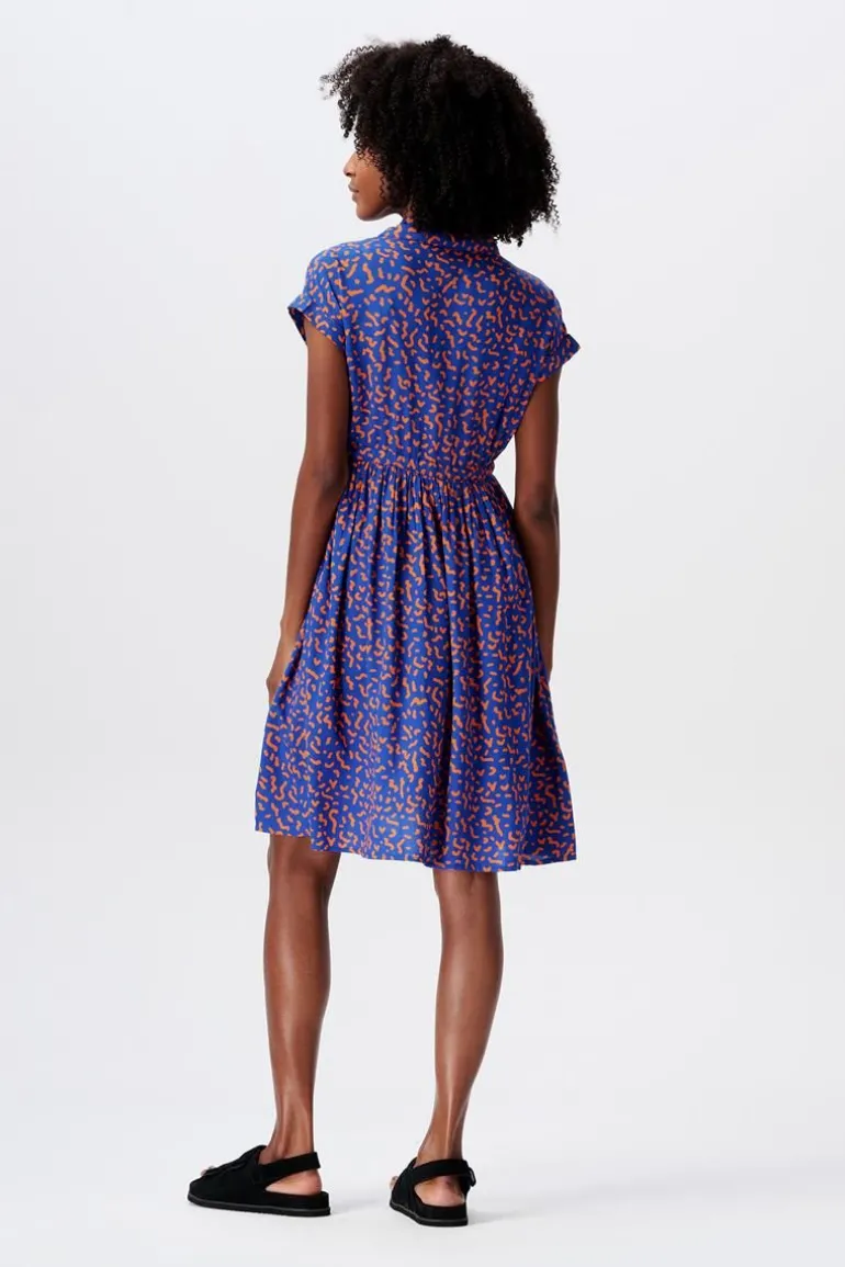 jurk_met_voedingsfunctie__8-45.webp Noppies Jurken | Jurken<Jurk Met Voedingsfunctie - Electric Blue