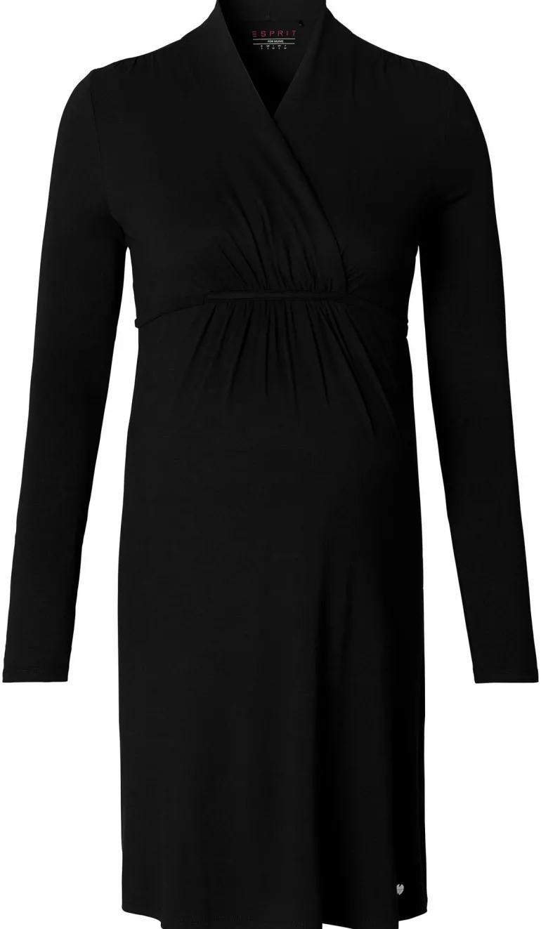jurk_met_voedingsfunctie__8-93.webp Noppies Jurken | Jurken<Jurk Met Voedingsfunctie - Black