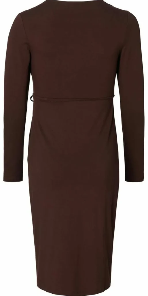 Noppies Jurken | Jurken<Jurk Met Voedingsfunctie Gaja Nursing Bi-stretch Dress - Coffee Bean