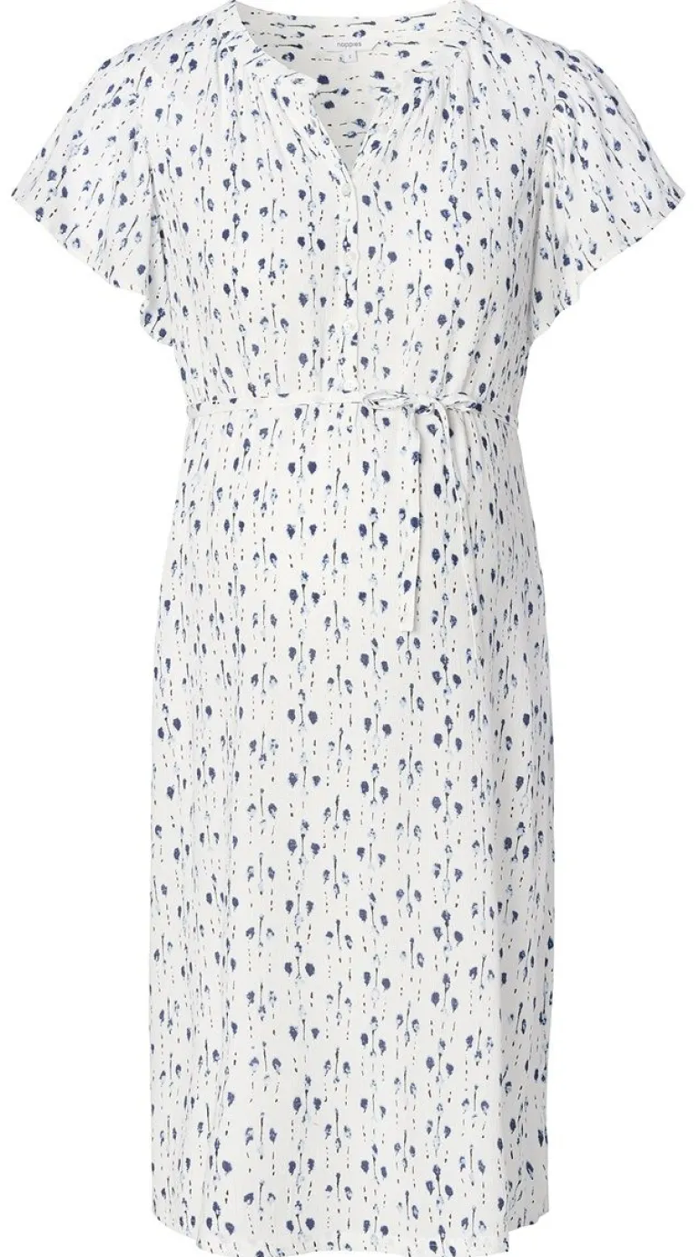jurk_met_voedingsfunctie__9-33.webp Noppies Jurken | Jurken<Jurk Met Voedingsfunctie Doral - Jet Stream