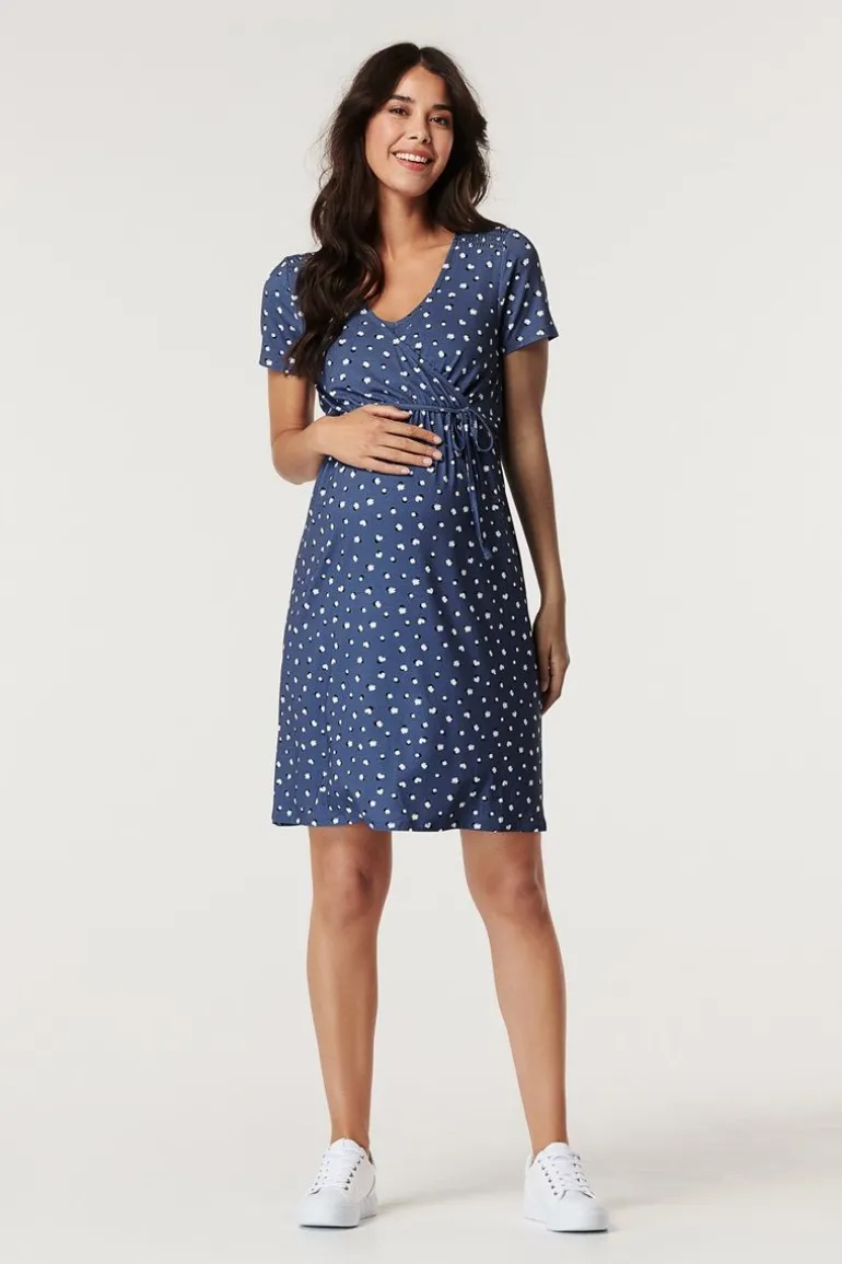 jurk_met_voedingsfunctie__9-67.webp Noppies Jurken | Jurken<Jurk Met Voedingsfunctie - Smoke Blue