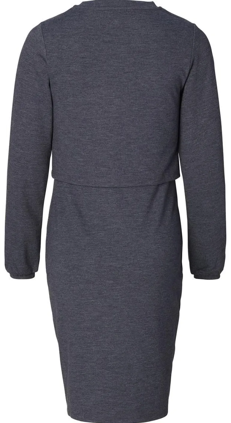 jurk_met_voedingsfunctie__9-7.webp Noppies Jurken | Jurken<Jurk Met Voedingsfunctie - Dark Navy