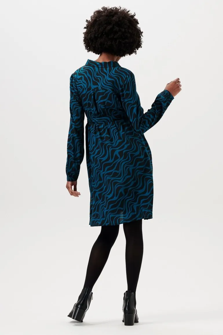 jurk_met_voedingsfunctie__9-83.webp Noppies Jurken | Jurken<Jurk Met Voedingsfunctie - Blue Coral