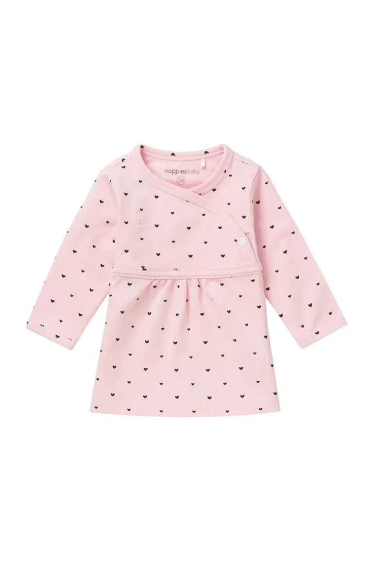 jurk_nevada__light_rose_0.webp Noppies Jurken | Basics<Jurk Nevada - Light Rose