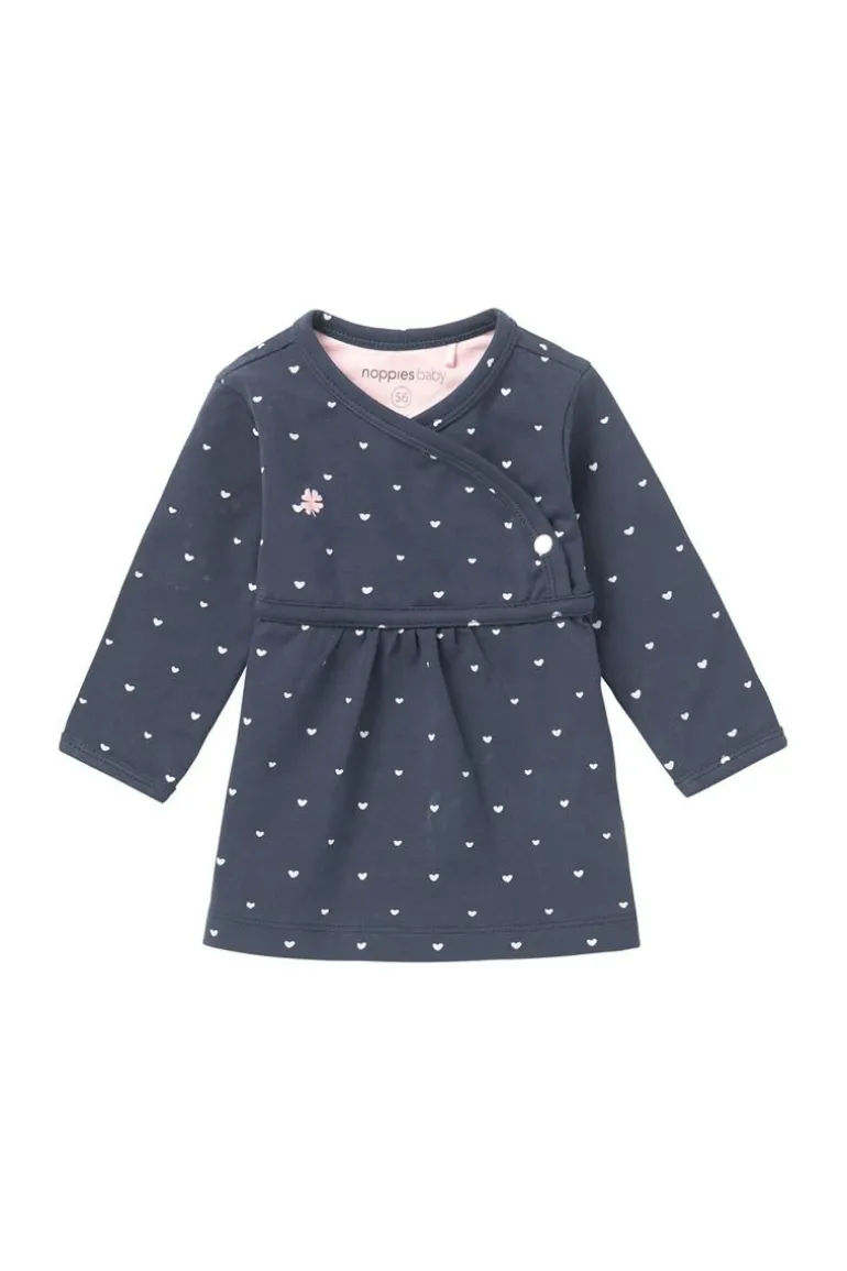 jurk_nevada__navy_2.webp Noppies Jurken | Basics<Jurk Nevada - Navy