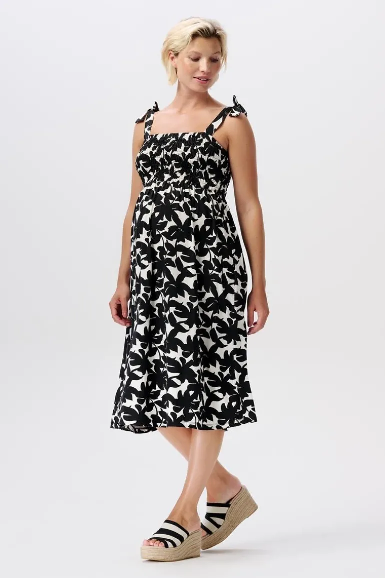 jurk_nia__black_big_flowe_4.webp Noppies Jurken<Jurk Nia - Black Big Flower