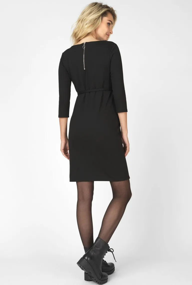 jurk_paris_solid__black_1.webp Noppies Jurken<Jurk Paris Solid - Black