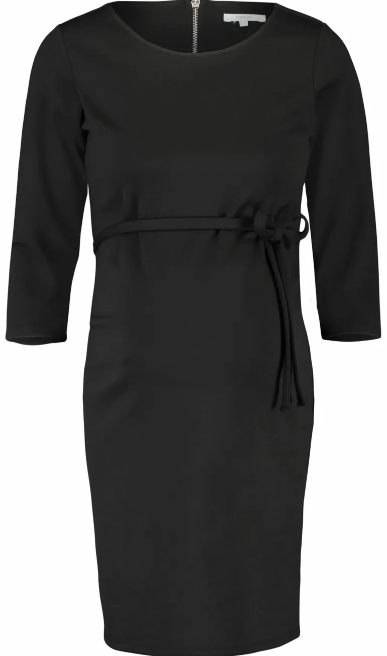jurk_paris_solid__black_2.webp Noppies Jurken<Jurk Paris Solid - Black