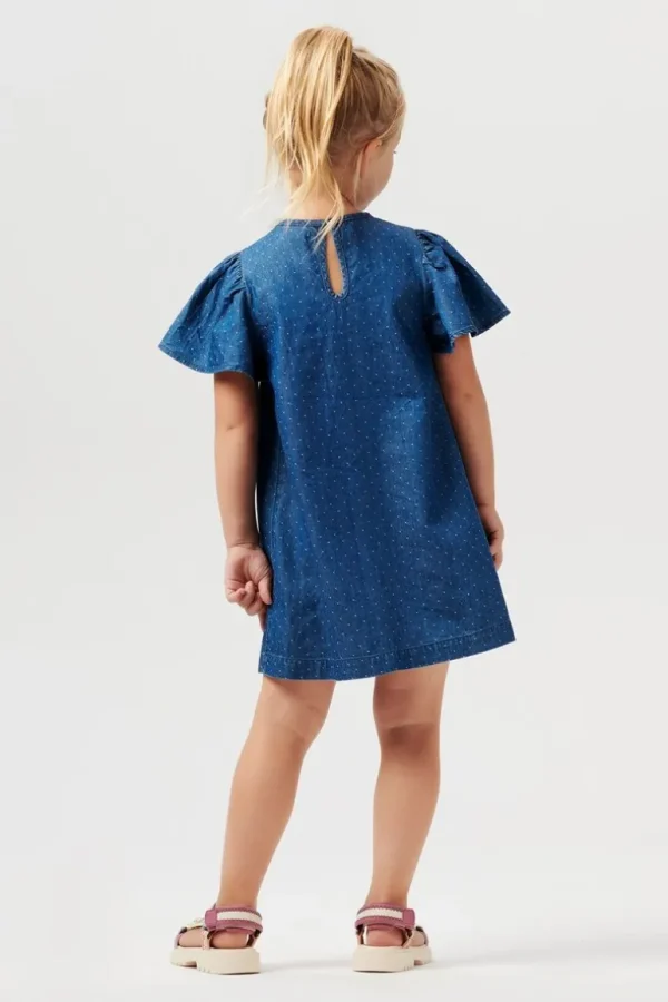 Noppies Jurken<Jurk Pocola - Washed Blue