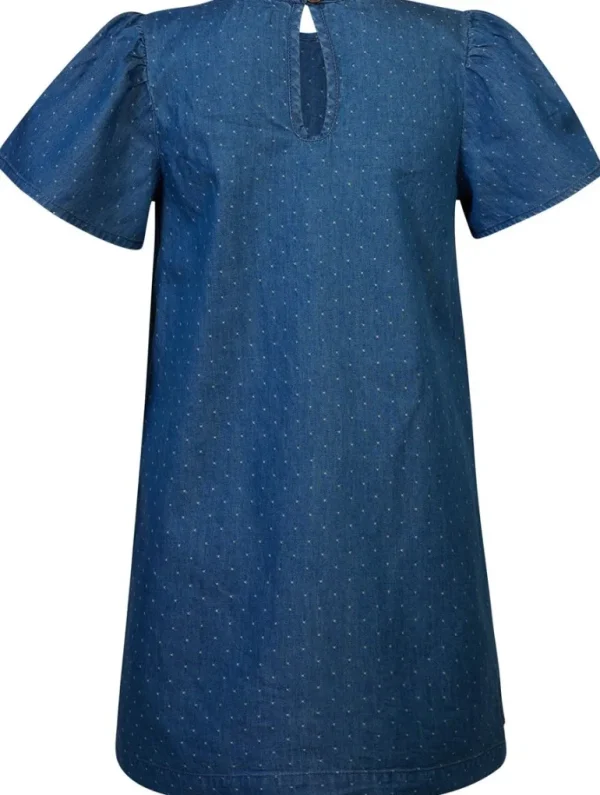 Noppies Jurken<Jurk Pocola - Washed Blue