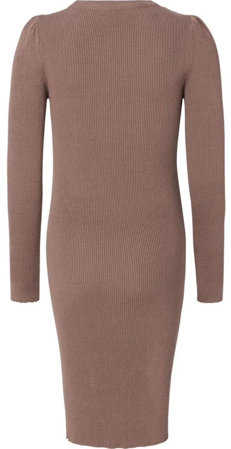 jurk_vena__deep_taupe_3.webp Noppies Jurken<Jurk Vena - Deep Taupe