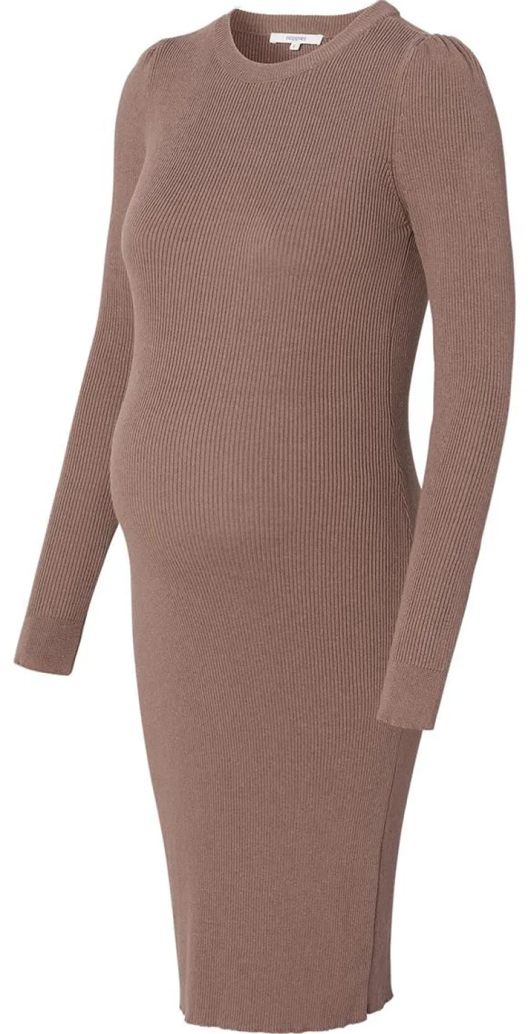jurk_vena__deep_taupe_4.webp Noppies Jurken<Jurk Vena - Deep Taupe