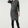 Noppies Jurken<Jurk V-print - Grey Melange
