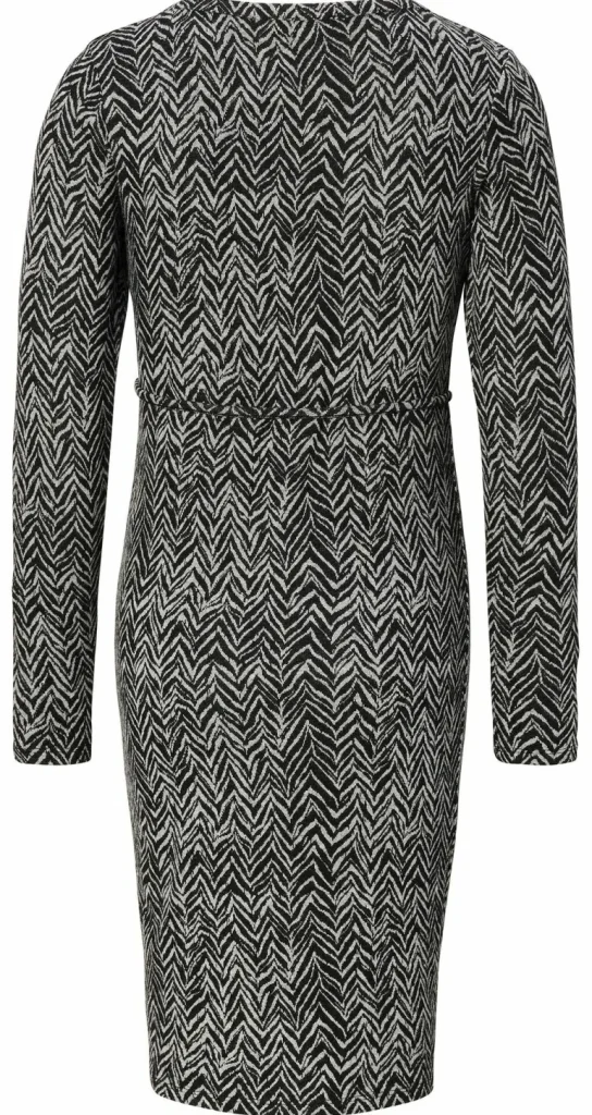 Noppies Jurken<Jurk V-print - Grey Melange