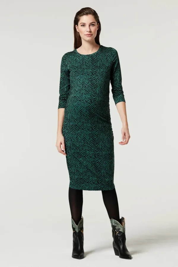 Noppies Jurken<Jurk V-print - Sea Pine