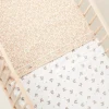 Noppies Dekens | Babykamer<Ledikant Deken Blooming Clover 100x140 Cm - Jet Stream
