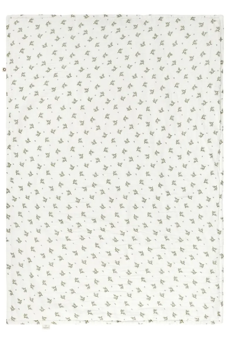ledikant_deken_blooming_c_1.webp Noppies Dekens | Babykamer<Ledikant Deken Blooming Clover 100x140 Cm - Beetle