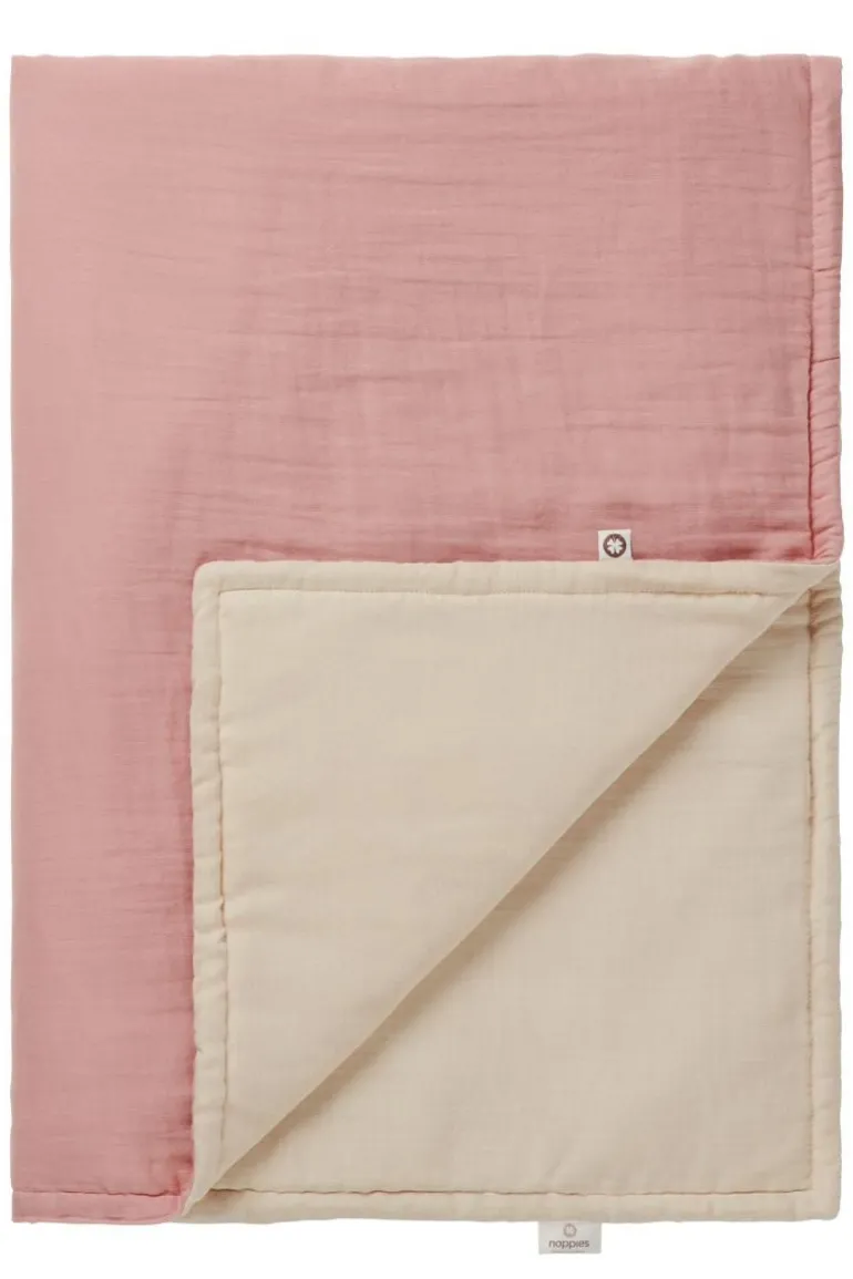 ledikant_deken_filled_x_c_15-1.webp Noppies Dekens | Babykamer<Ledikant Deken Filled 100x140 Cm - Misty Rose